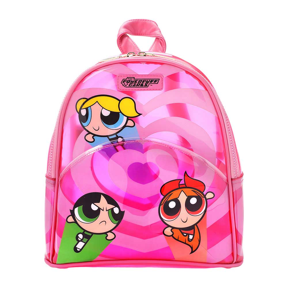 clear mini backpack purse from the store pink The Powerpuff Girls Clear Mini Backpack