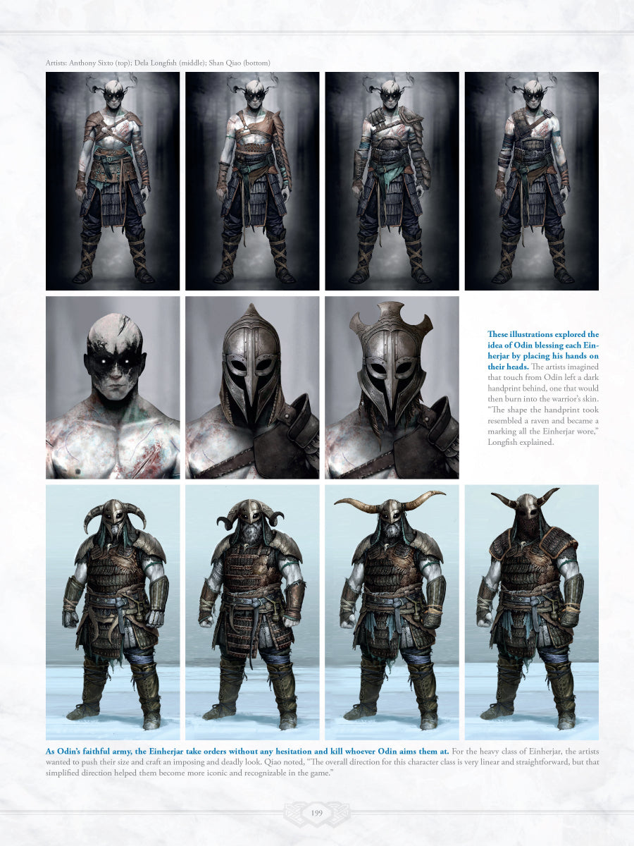 The Art of God of War Ragnarök Hardcover art book available at chimploot.com