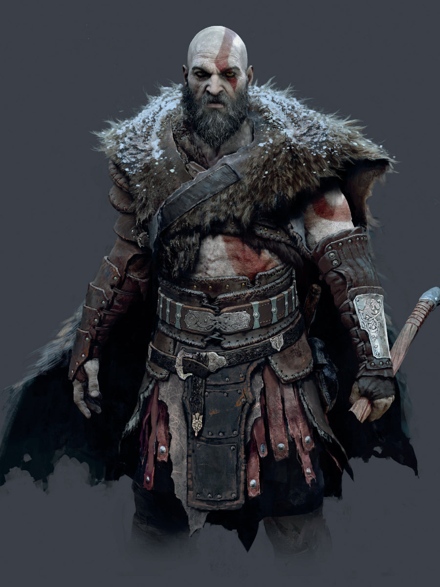 The Art of God of War Ragnarök Hardcover art book available at chimploot.com
