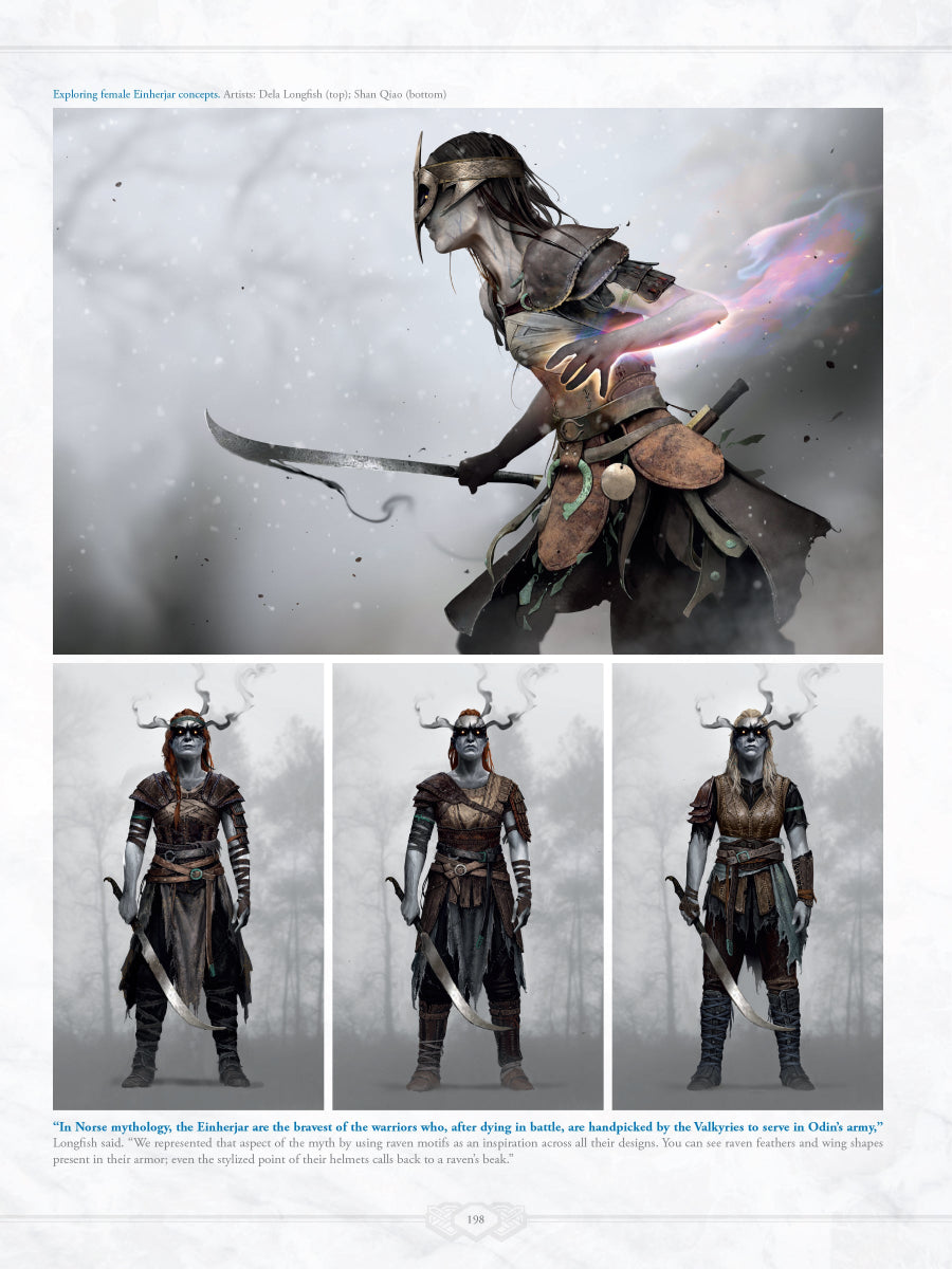 The Art of God of War Ragnarök Hardcover art book available at chimploot.com