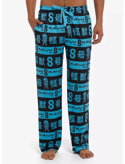 Kaiju No. 8 Chibi Kaiju Stripe Lounge Pants