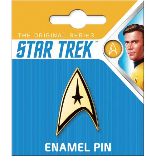 Star Trek Command Insignia Enamel Pin available at chimploot.com