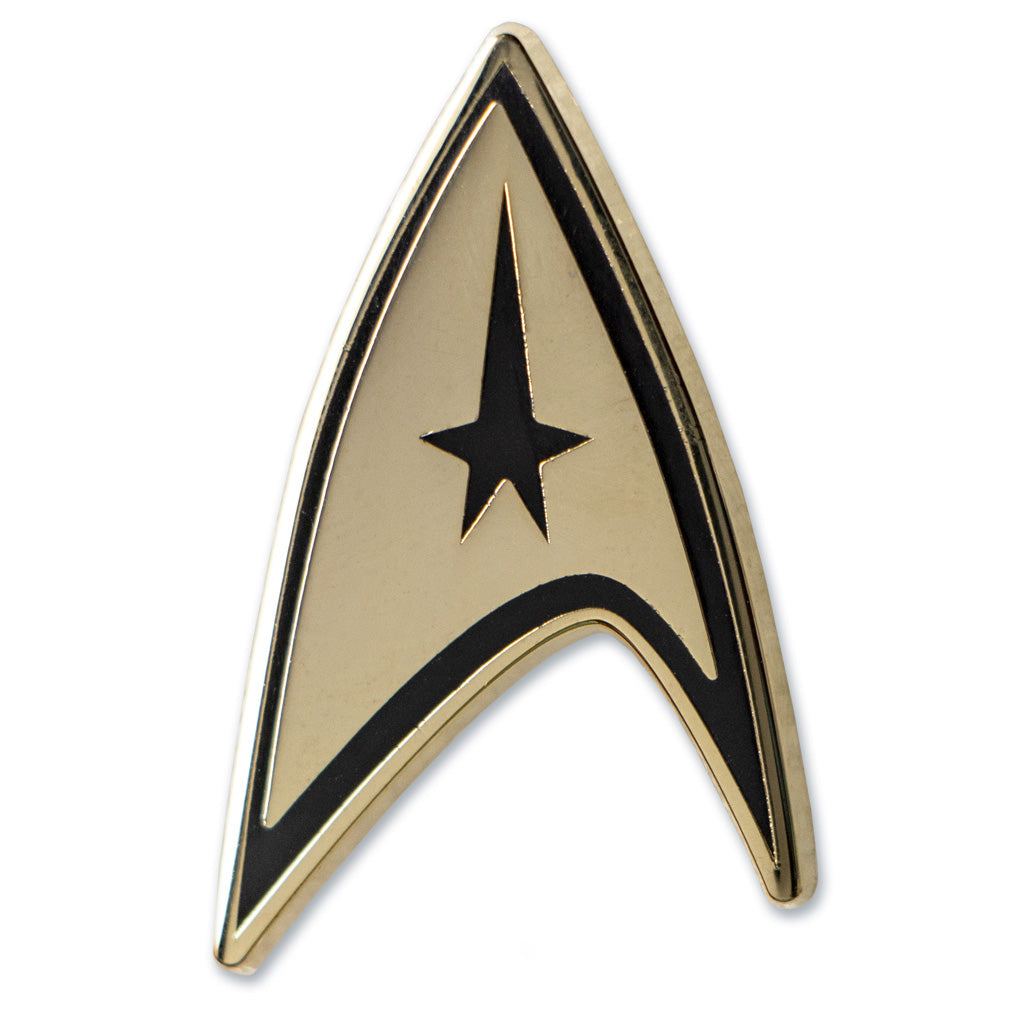 Star Trek Command Insignia Enamel Pin available at chimploot.com