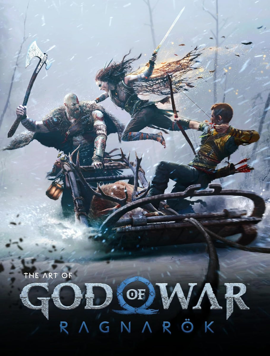 The Art of God of War Ragnarök Hardcover art book available at chimploot.com