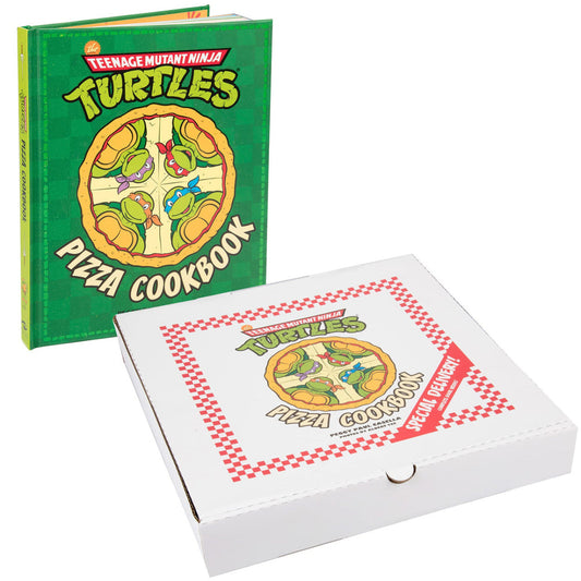 The Teenage Mutant Ninja Turtles TMNT Pizza Cookbook Gift Set available for sale at chimploot.com