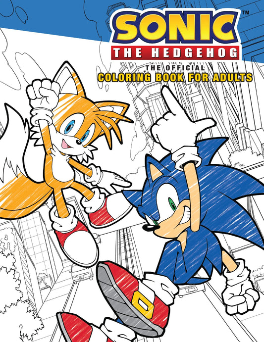 Sonic the Hedgehog: The Official Adult Coloring Book for sale at ChimpLoot.com