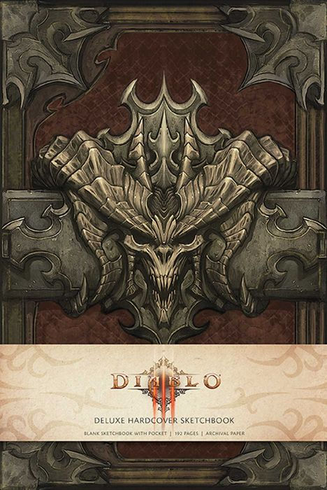 Blizzard Entertainment Diablo III Hardcover Blank Sketchbook