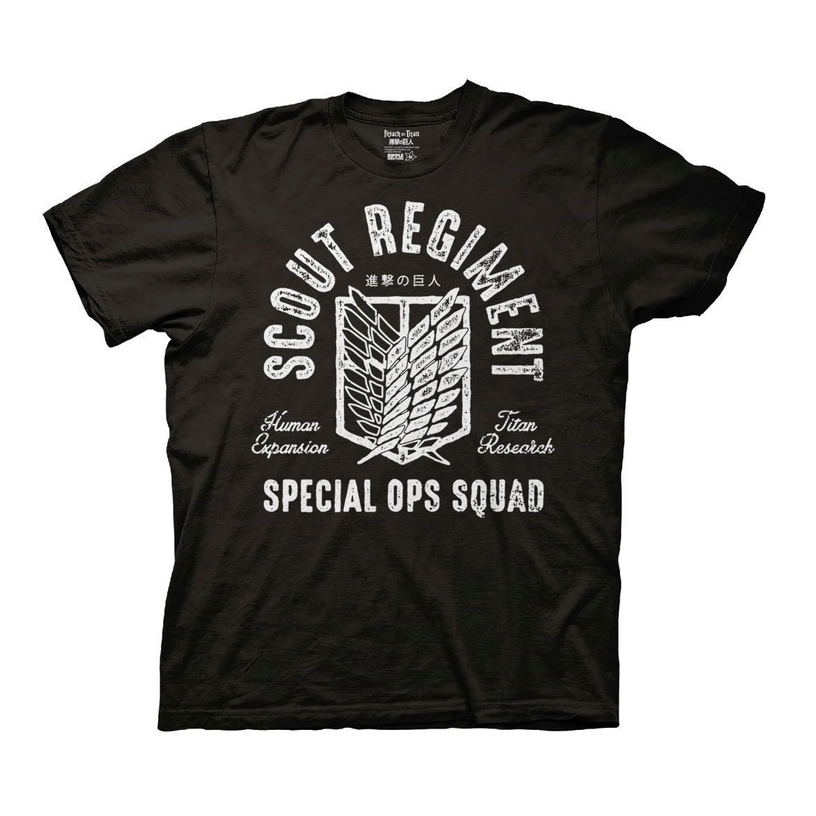 Attack On Titan Anime Scout Regiment Special Ops Squad T-Shirt Available for sale at ChimpLoot.com