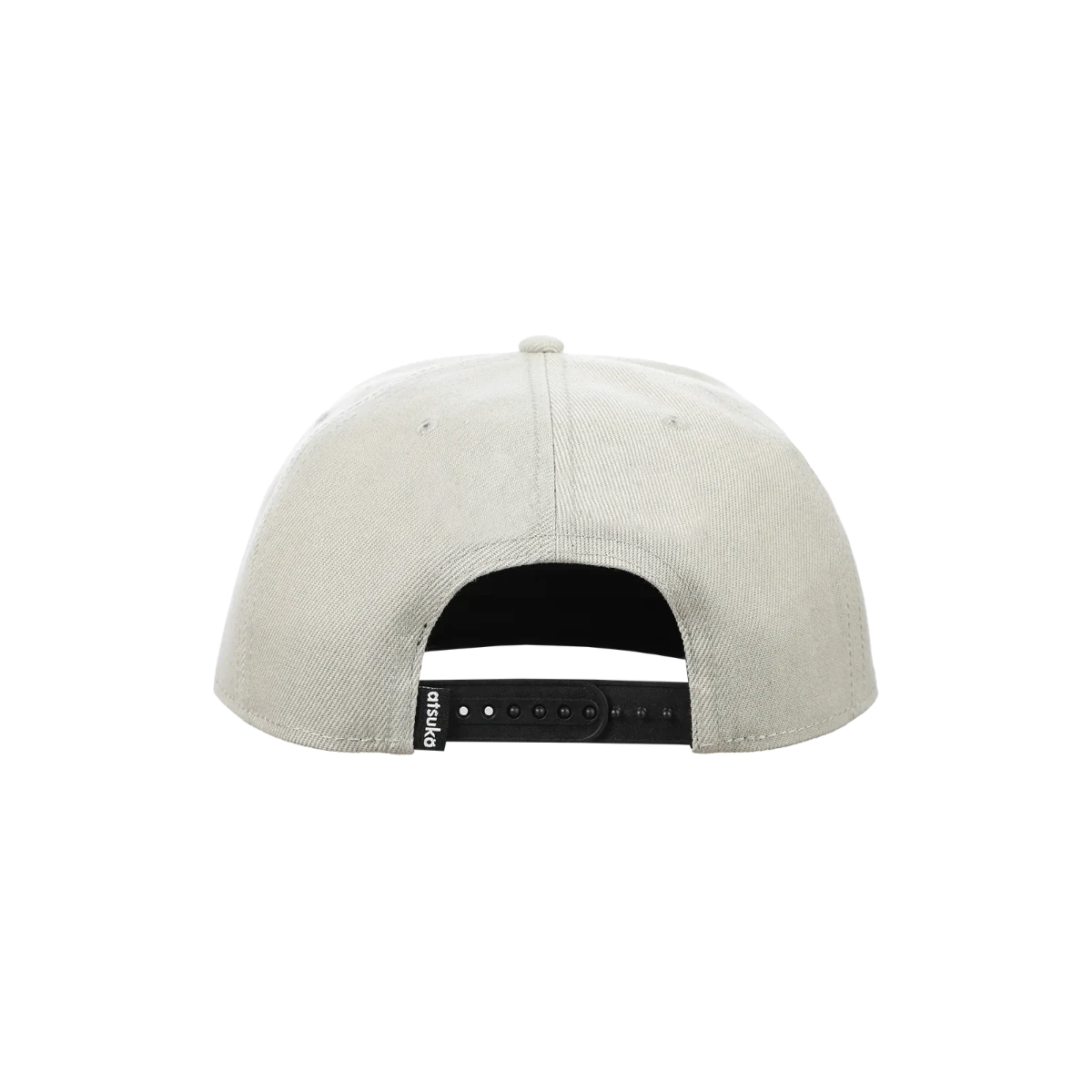 Official Atsuko Embroidered Gundam Classic Logo Grey Snapback Hat