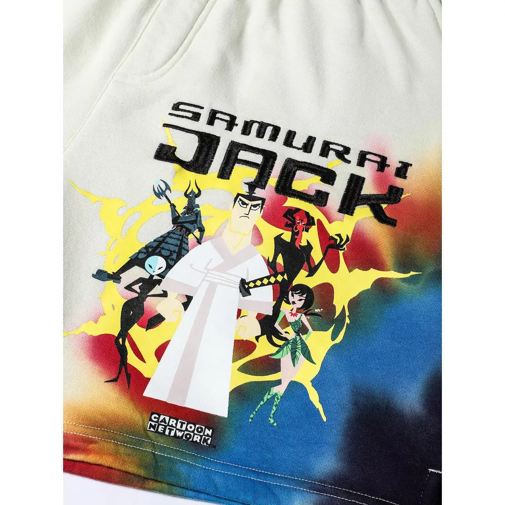 Samurai Jack Group unique Tie Dye Shorts available at chimploot.com