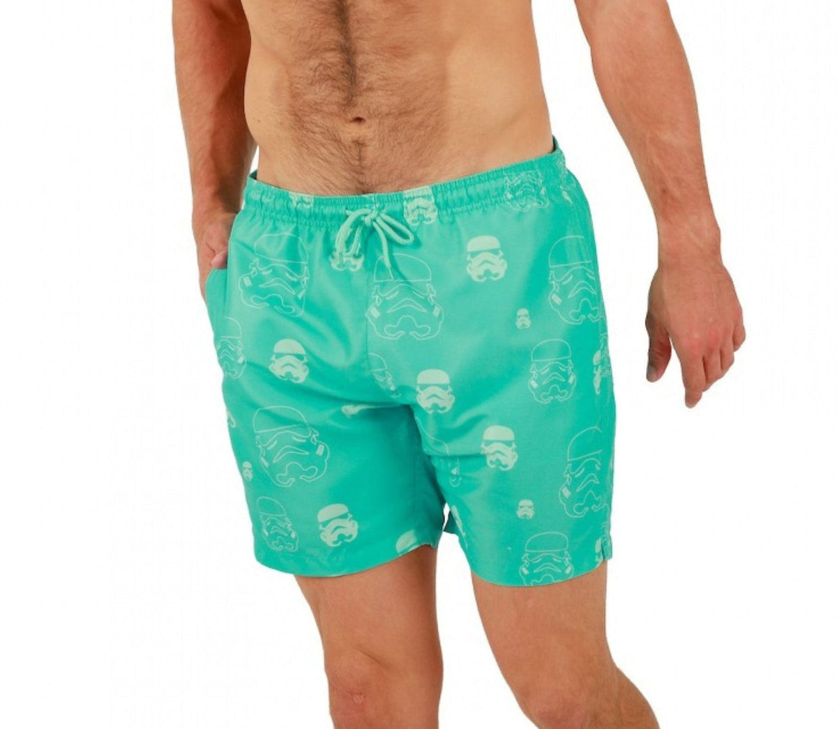 Star Wars Storm Trooper Boardshorts available at chimploot.com