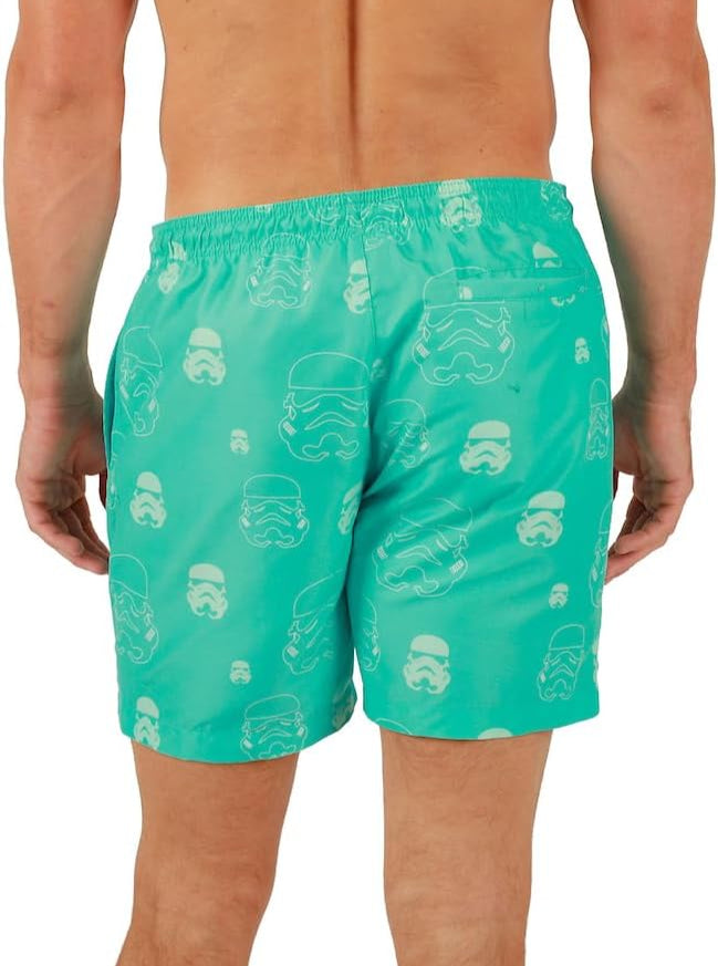 Star Wars Storm Trooper Boardshorts available at chimploot.com