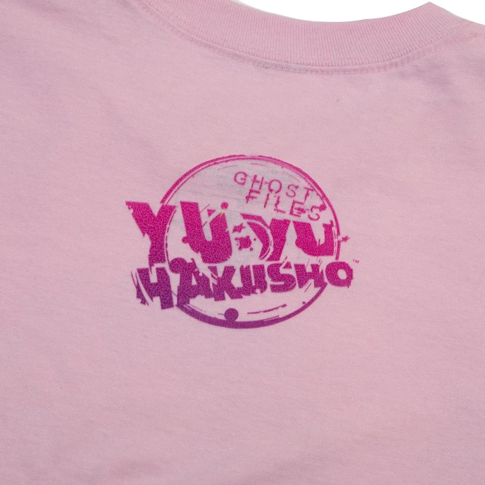 Yu Yu Hakusho anime Yusuke Dapper Pink collectible Tee available at chimploot.com