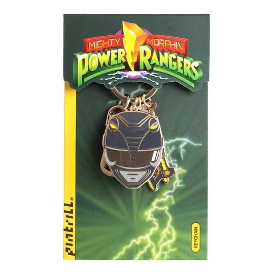 Power Rangers Black Ranger Multi Charm Keychain