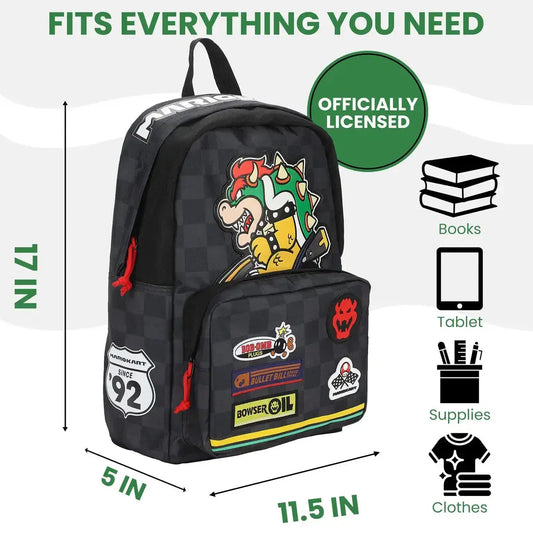 Super Mario: Mario Kart Bowser Backpack
