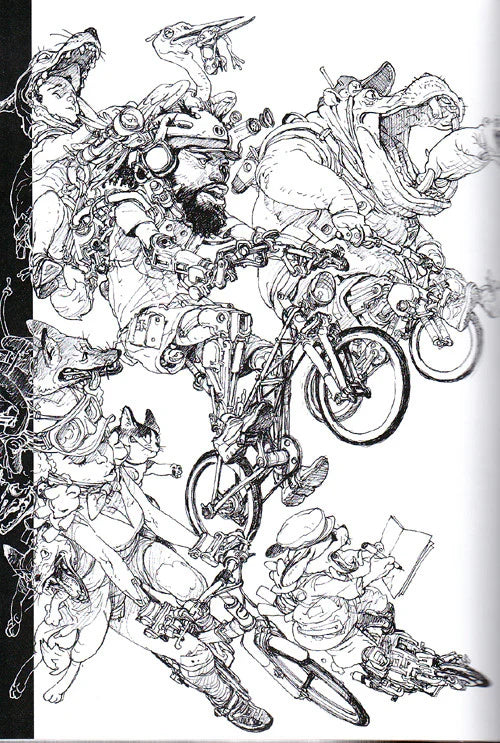 Terada Katsuya & Kim Jung Gi Illustration Book Softcover available at chimploot.com