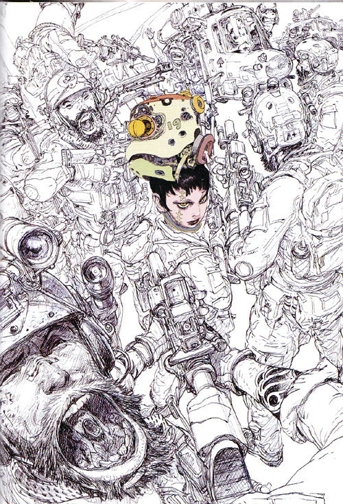 Terada Katsuya & Kim Jung Gi Illustration Book Softcover available at chimploot.com