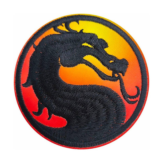 Mortal Kombat Logo Iron-on Patch