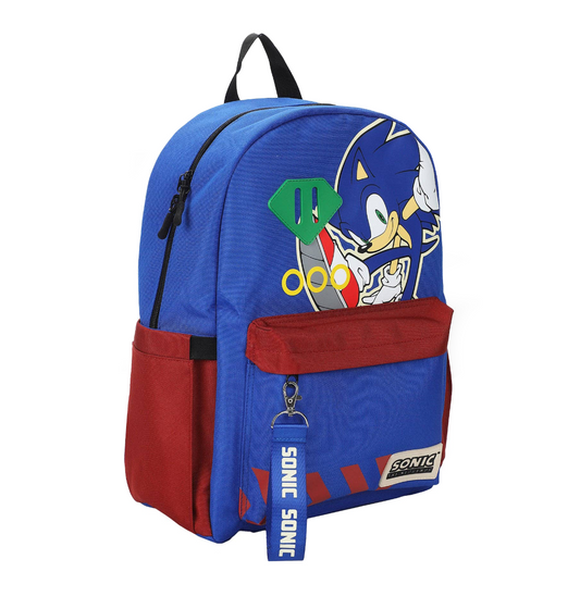 Sonic the Hedgehog Character Art Blue Backpack
