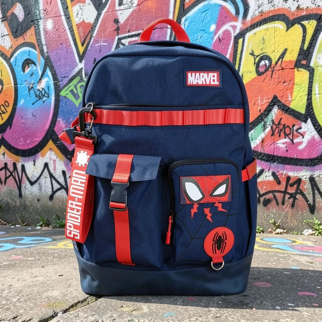 Batman & Joker Roll-Top Backpack
