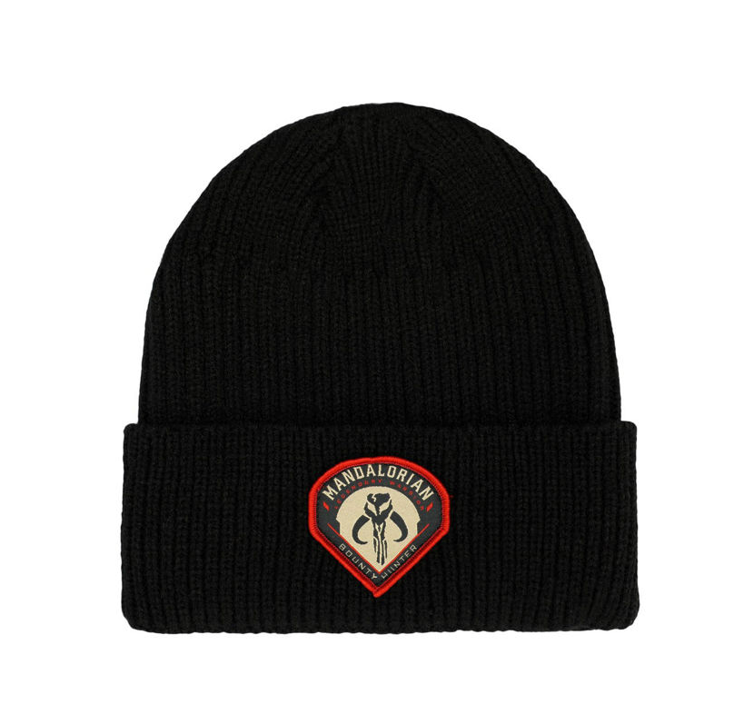 Star Wars: The Mandalorian Patch Beanie available at chimploot.com