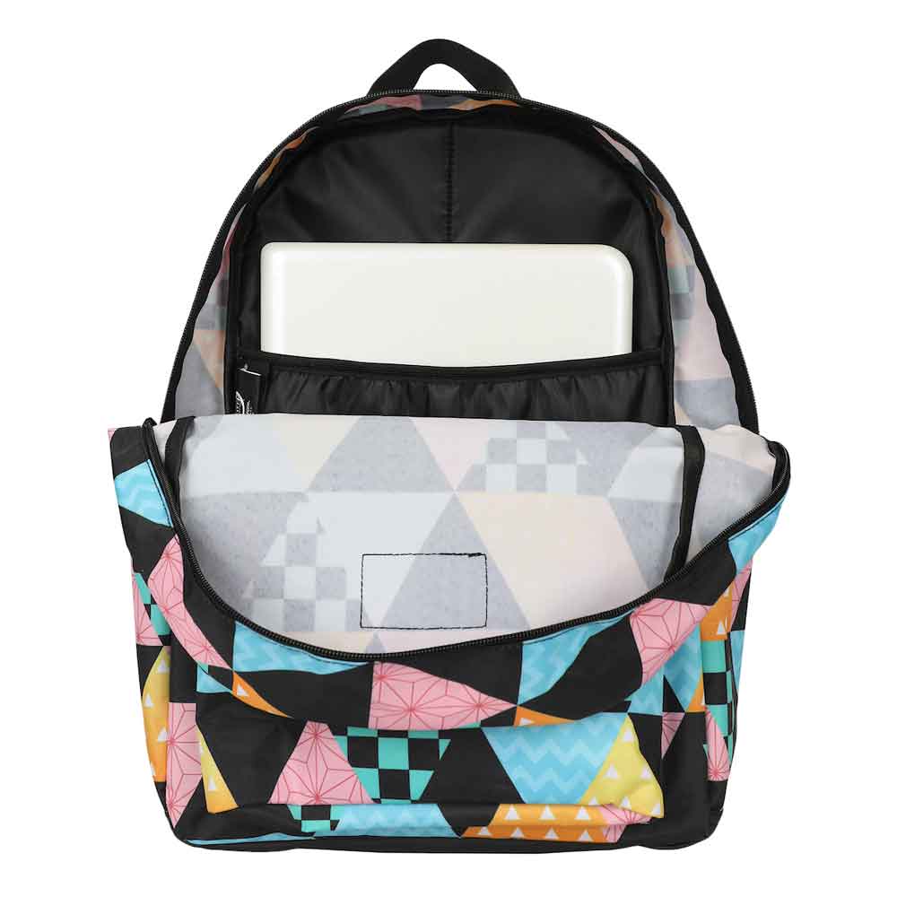 Demon Slayer anime manga AOP Laptop Backpack available at chimploot.com