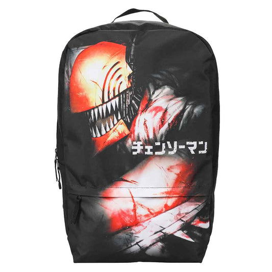 Chainsaw Man Sublimated Laptop Backpack available at chimploot.com