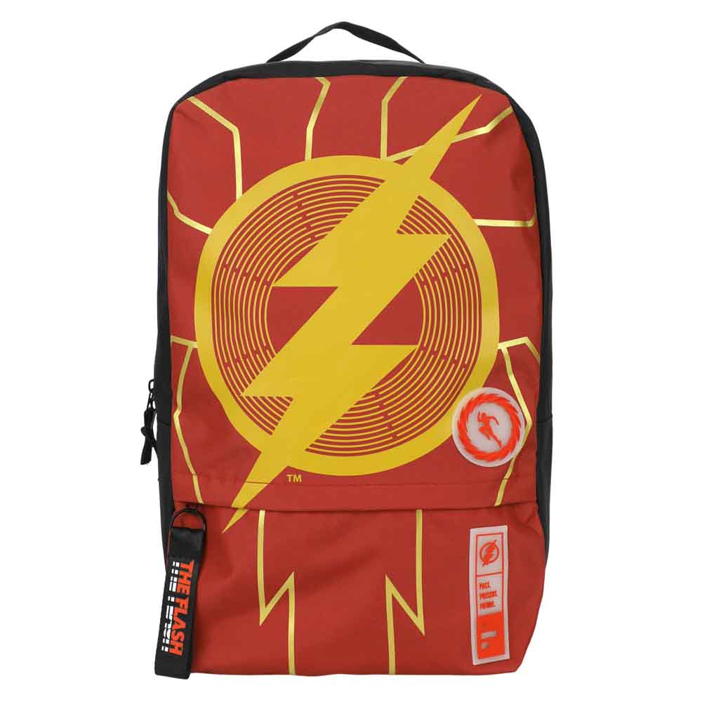 Dc Comics The Flash Worlds Collide Laptop Backpack available at Chimploot.com