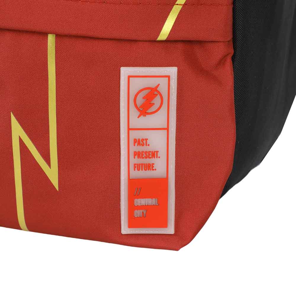 Dc Comics The Flash Worlds Collide Laptop Backpack available at Chimploot.com