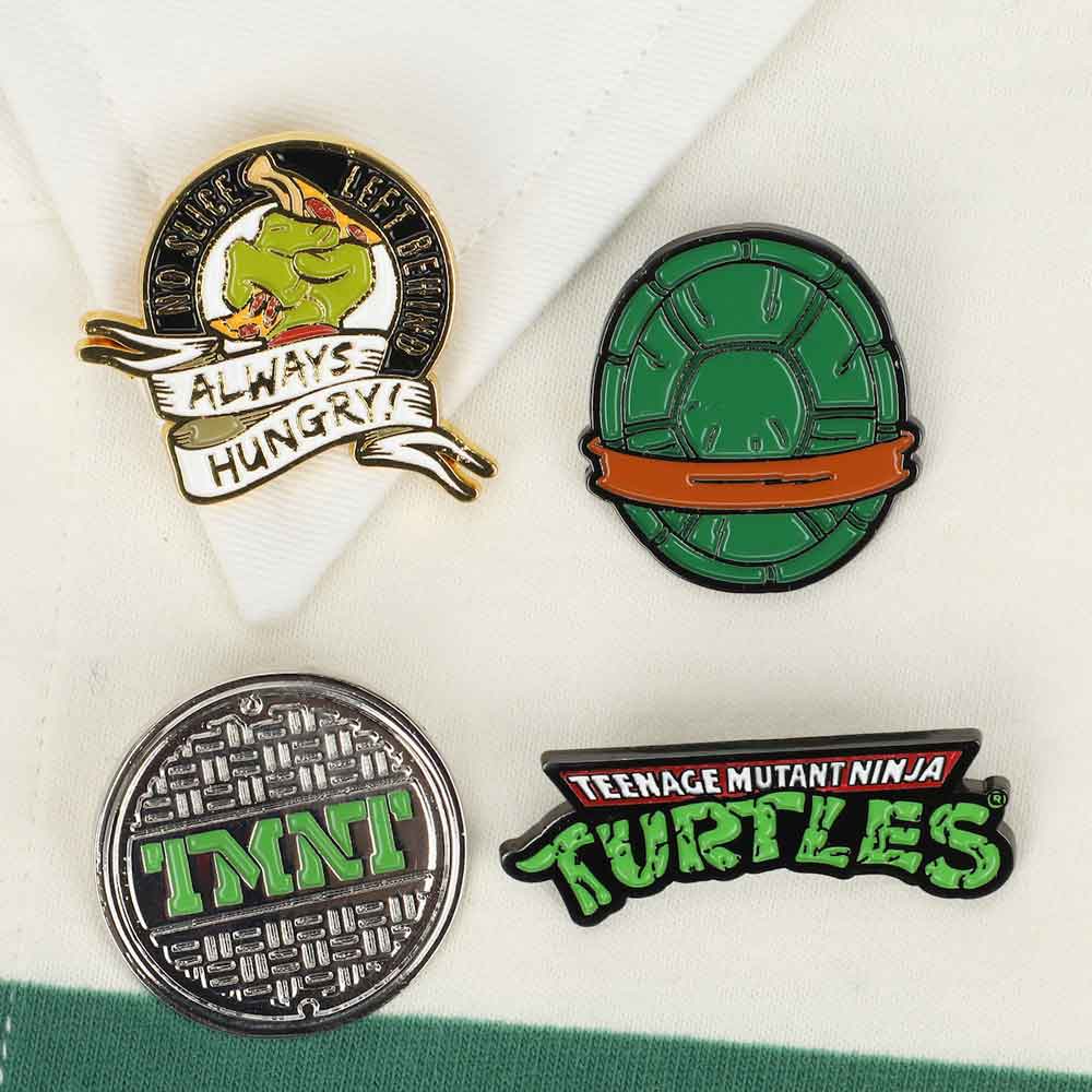 Teenage Mutant Ninja Turtles TMNT Lapel Pins available at ChimpLoot.com