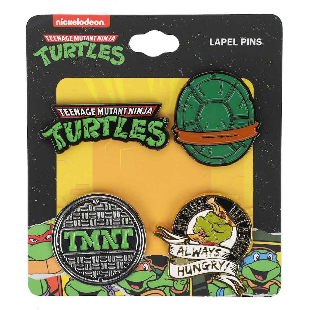 Teenage Mutant Ninja Turtles TMNT Lapel Pins available at ChimpLoot.com