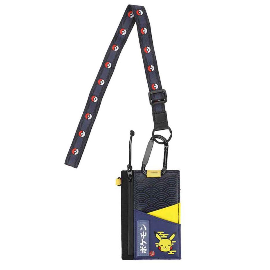 Pokémon Pikachu Carabiner Lanyard Wallet available at chimploot.com