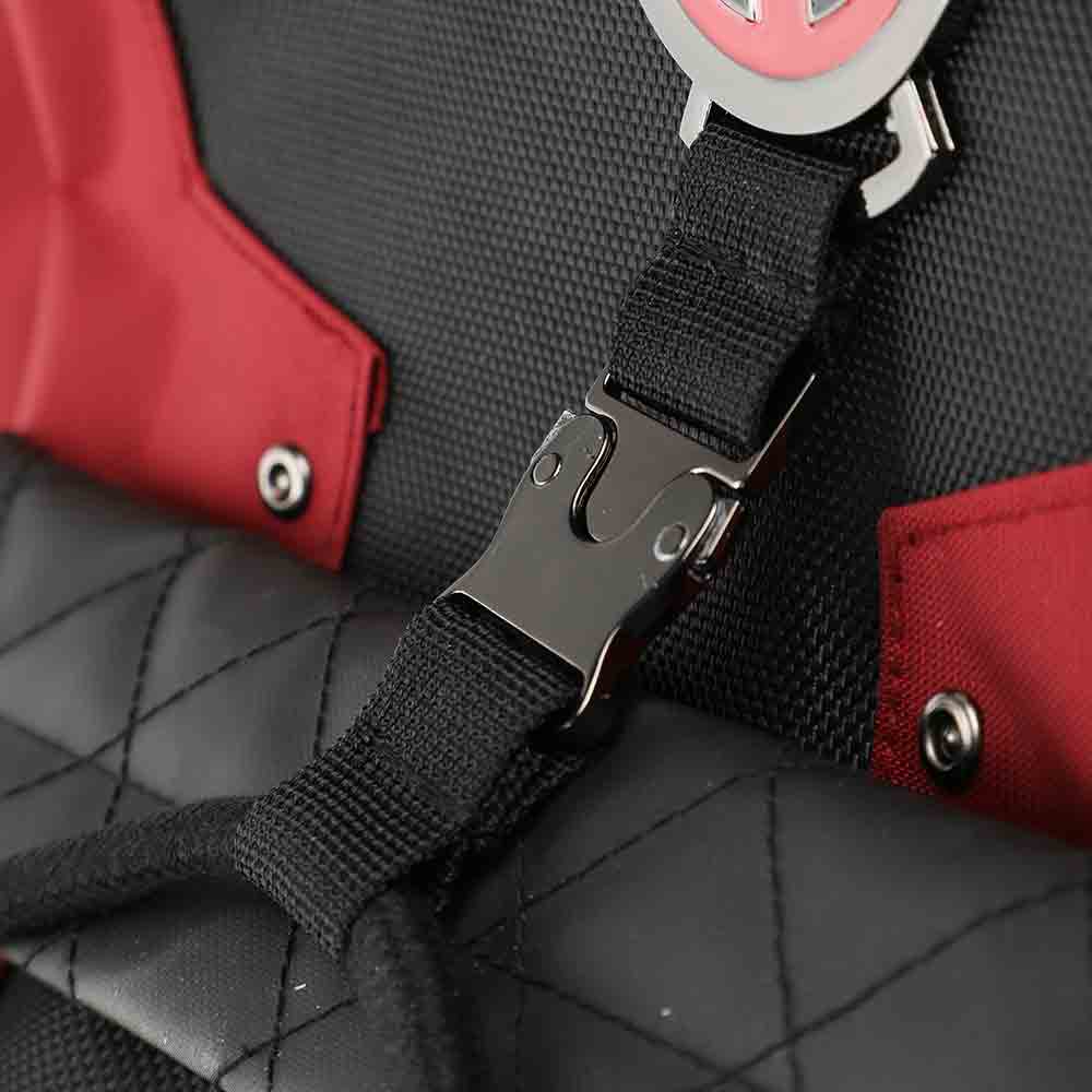 Marvel Deadpool Bungee Suit-up Character Backpack available at chimploot.com