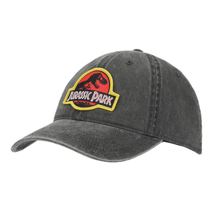 Jurassic Park Logo Embroidered Strapback Hat for sale at ChimpLoot.com