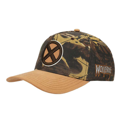 Marvel X-Men Wolverine 3D Embroidered Curved Bill Snapback available at chimploot.com