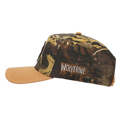 Marvel X-Men Wolverine 3D Embroidered Curved Bill Snapback available at chimploot.com