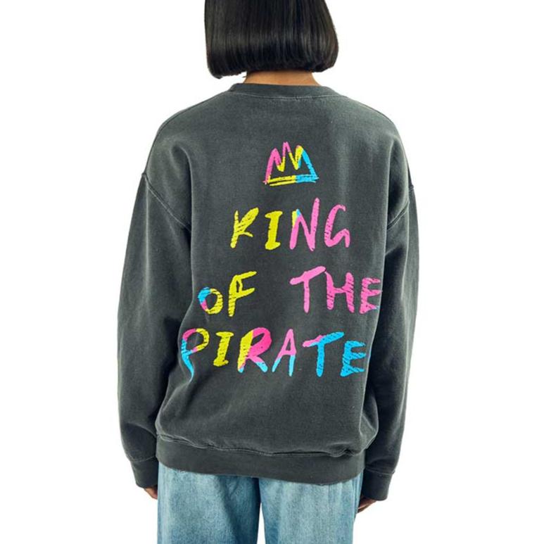 One Piece anime Straw Hat Pirates Neon Unisex Sweatshirt available at chimploot.com