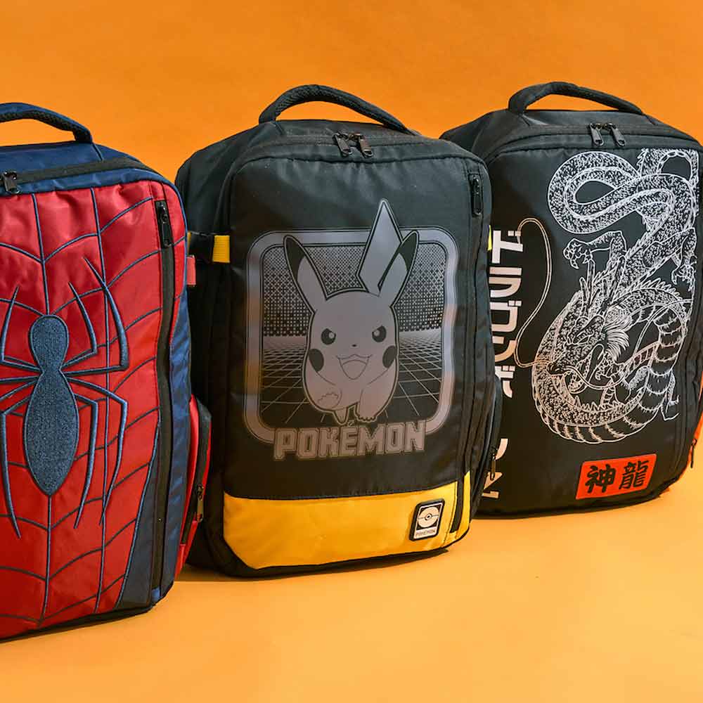 Pokémon Running Pikachu Large Travel Backpack from bioworld available at chimploot.com