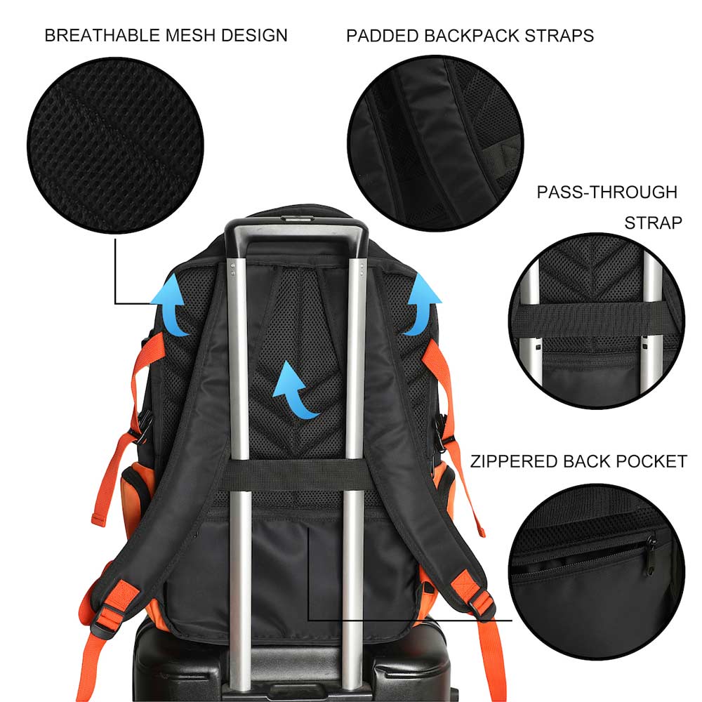 Dragon Ball Z Shenron Line Art Travel Backpack from bioworld available at chimploot.com