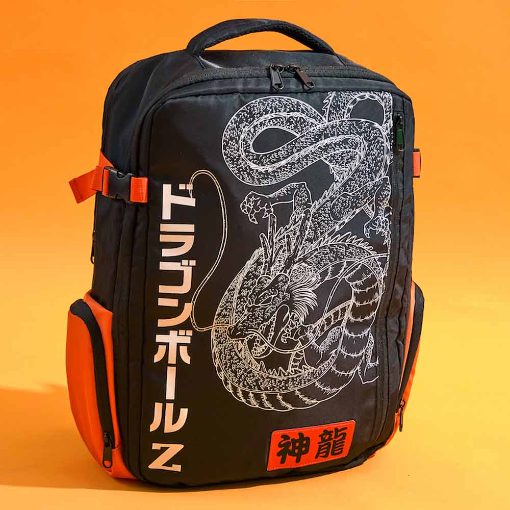 Dragon Ball Z Shenron Line Art Travel Backpack from bioworld available at chimploot.com