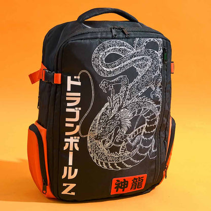 Dragon Ball Z Shenron Line Art Travel Backpack from bioworld available at chimploot.com