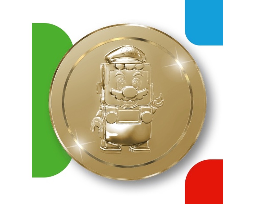 lego Super Mario Limited Edition gold Coin available at chimploot.com