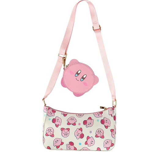 Kirby - Print Purse With Kirby Coin Holder