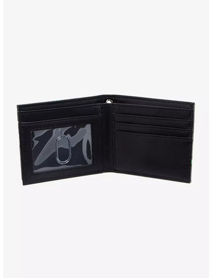 The Legend of Zelda Triforce Bi-Fold Wallet interior available at chimploot.com