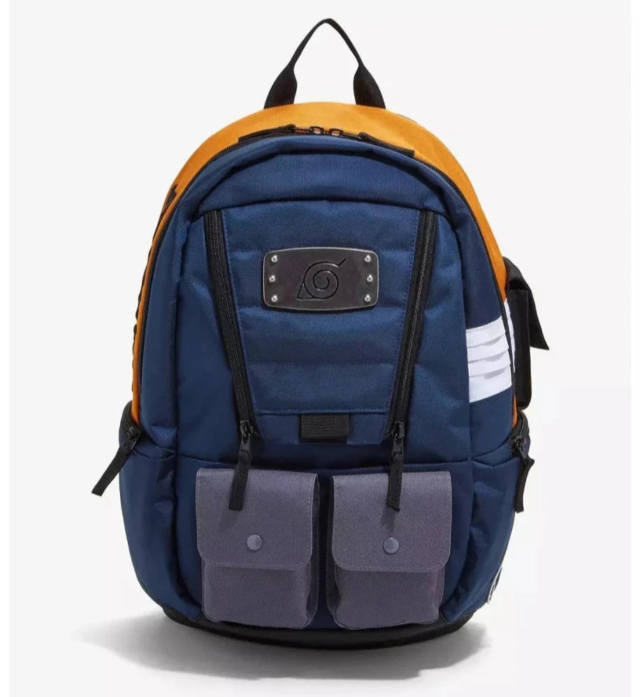 Naruto Built Up Utility Laptop Backpack available at chimploot.com