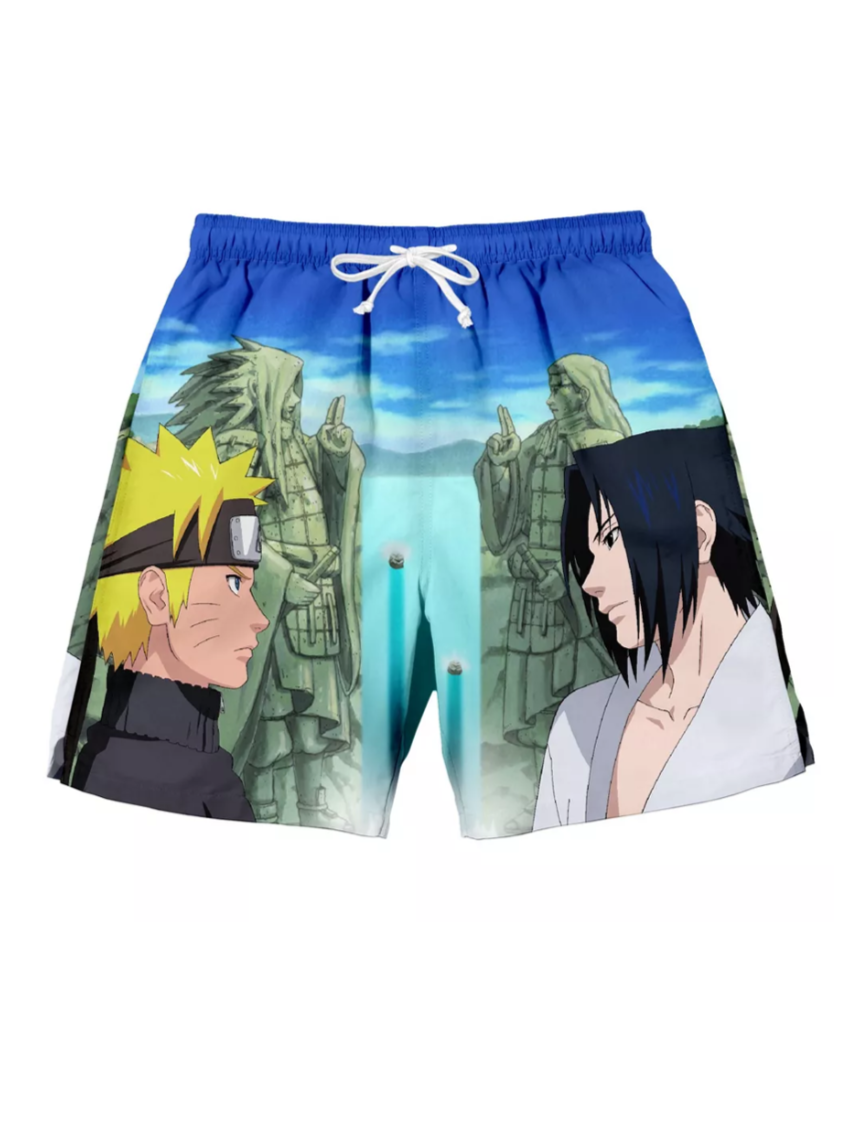 Naruto Shippuden Final Battle Lounge Shorts available on sale at chimploot.com