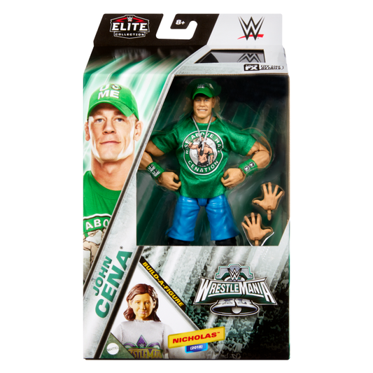 WWE WrestleMania Elite Collection John Cena Action Figure