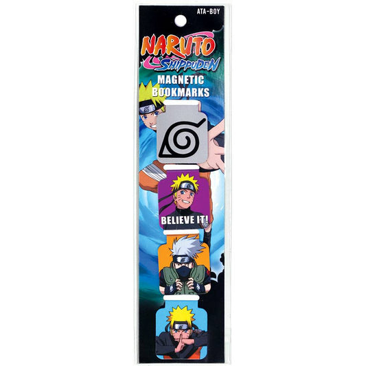 Naruto Shippuden Magnetic Bookmark Set