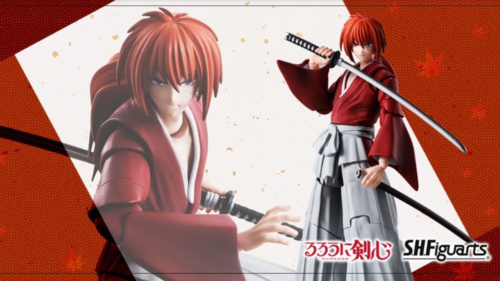 Rurouni Kenshin: Meiji Swordsman Romantic Story - Kenshin Himura S.H.Figuarts available at chimploot.com