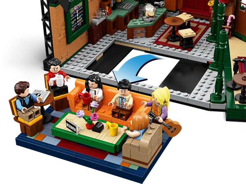 LEGO® FRIENDS SITCOM Central Perk #21319 AVAILABLE AT CHIMPLOOT.COM